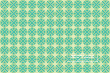 Circular and Circles Shapes and Designs Green and Light Green Colors Geometric Pattern Abstract Pattern Seamless 