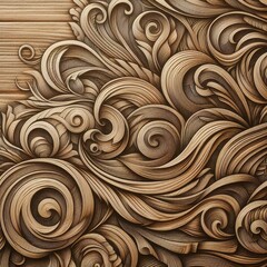 wooden background, texture with engraving

