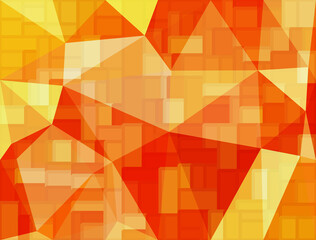 abstract geometric background of triangular polygons. illustration
