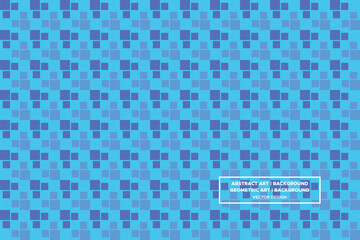 Square Shapes and Designs Blue and Light Blue Colors Geometric Pattern Abstract Pattern Seamless 