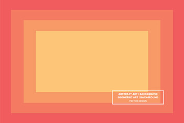 Obraz premium Rectangular and Rectangle Shapes Orange and Yellow Colors Modern Abstract Background Geometric Background