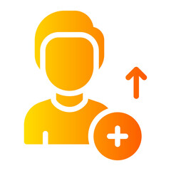increase gradient icon