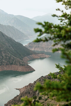 Scenic View of Karadeniz Mountain river

