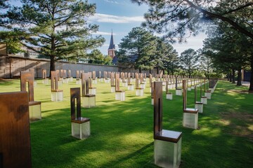 Oklahoma City National Memorial & Museum, Oklahoma City, Oklahoma, United States of America.