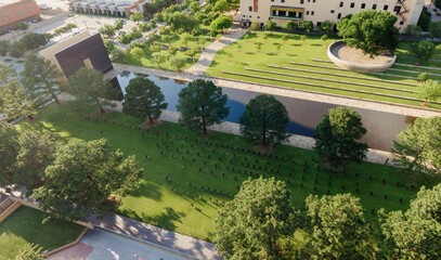 Oklahoma City National Memorial & Museum, Oklahoma City, Oklahoma, United States of America.