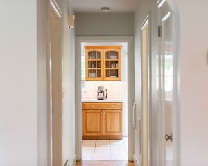 Kitchen View from Hallway