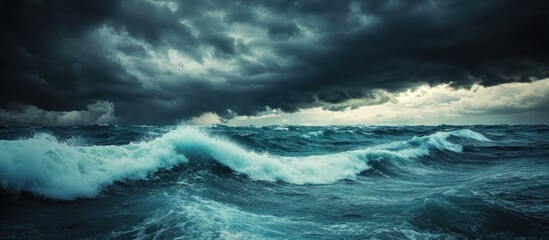 Fototapeta premium Stormy Sea