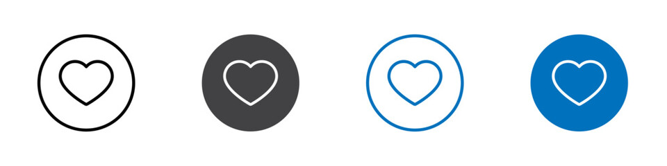 like icon Logo sign in thin line outline