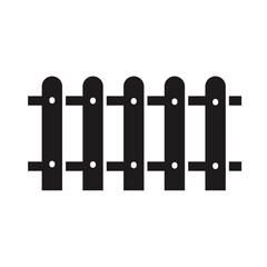 Fence icon template
