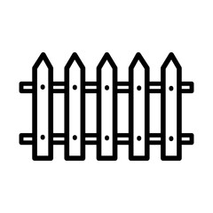 Fence icon template