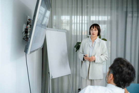 Meeting in the office