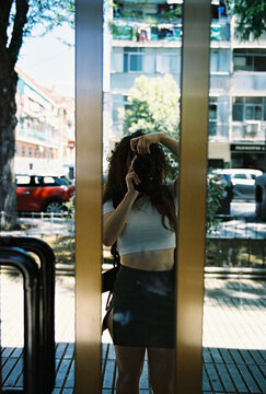 Barrio details on film photography
