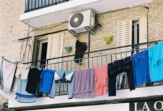 Barrio details on film photography
