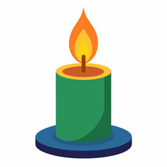 candle isolated on white, christmas candle vector illustration, Christmas candle vector art, christmas candle silhouette, candle vector icon, eps