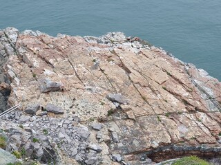 한국의 부산 바다 풍경