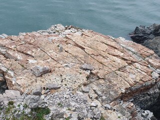 한국의 부산 바다 풍경