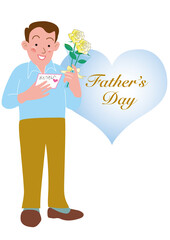 父の日のお父さん
