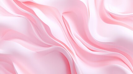 Pastel pink fitness-themed background with subtle gradients and soft hues, creating a calming visual.
