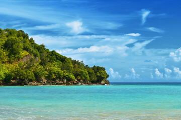 Obraz premium Beautiful tropical island, Nature background