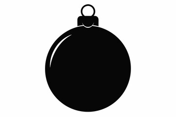 Christmas ball, Christmas ball icon vector, Christmas bauble vector illustration	
