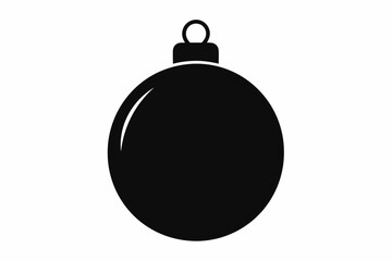 Christmas ball, Christmas ball icon vector, Christmas bauble vector illustration	
