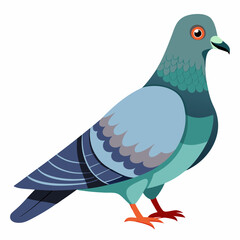 Dove on the branch isolated on white, Dove vector illustration, Dove on the branch vector art, Dove silhouette, Dove vector icon, eps