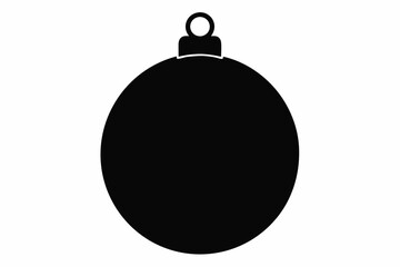 Christmas ball, Christmas ball icon vector, Christmas bauble vector illustration	
