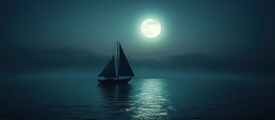 Sailing Under The Moonlight