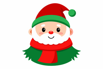 Adorable Santa Claus Vector Graphics for Holiday Design Projects Ideal for Greeting Cards, Logos, Illustrations, Gift Tags, and Unique Seasonal Branding to Bring Festive Joy and Cheer to Your Creation