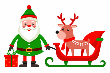 Jolly Santa Claus Vector Graphics for Holiday Design Projects Ideal for Logos, Illustrations, Gift Tags, and Unique Seasonal Branding to Add a Touch of Festive Cheer to Your Creative Work