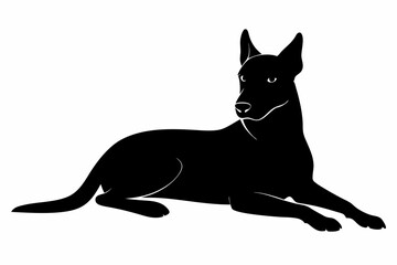 
Dog lying silhouette, dog silhouette svg, Dogs different breed, corgi, golden retriever, poses, sitting, standing, jump
