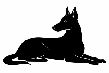 
Dog lying silhouette, dog silhouette svg, Dogs different breed, corgi, golden retriever, poses, sitting, standing, jump
