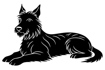 
Dog lying silhouette, dog silhouette svg, Dogs different breed, corgi, golden retriever, poses, sitting, standing, jump
