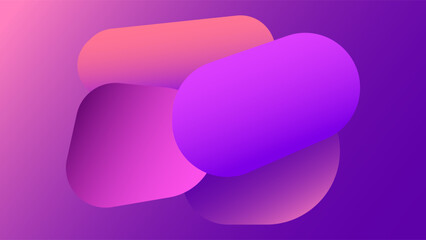 ABSTRACT GRADIENT  PURPLE PINK BACKGROUND WITH SHAPES COLOR DESIGN VECTOR TEMPLATE GOOD FOR MODERN WEBSITE, WALLPAPER, COVER DESIGN, LANDING PAGE