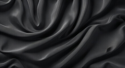 Obraz premium black silk background
