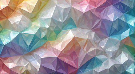 abstract background with triangles