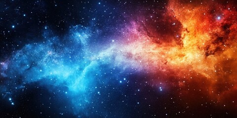 Naklejka premium Cosmic Nebula