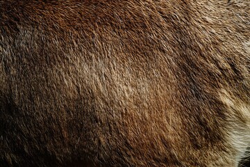 lose up of deer hide background