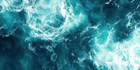 Fototapeta premium Ocean Waves From Above