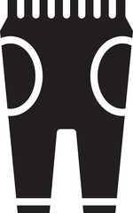 Trousers Glyph Icon