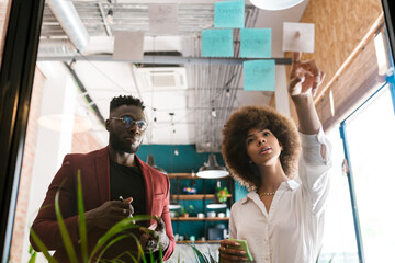 Collaborative Planning with Sticky Notes