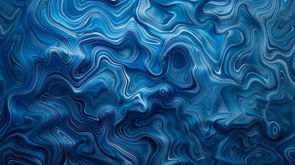 Obraz premium a close up of a blue and white abstract painting with a black background