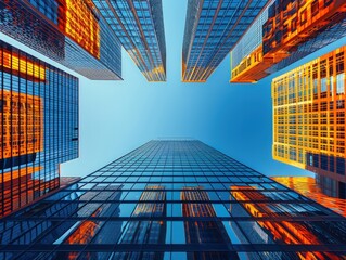 Skyscrapers in the City