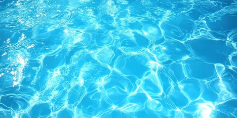 Obraz premium Sparkling Blue Water Surface