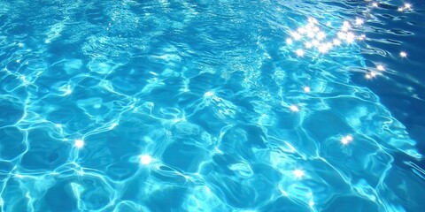 Obraz premium Sparkling Blue Water