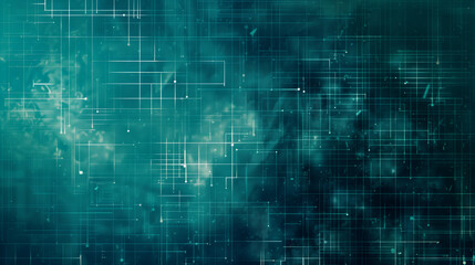 minimal abstract pattern background, technology, grid, tech, teal and blue, minimal