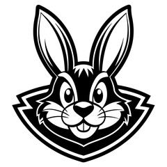 Fototapeta premium Thumper rabbit art vector