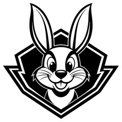 Thumper rabbit art vector