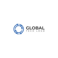 Creative Global tech logo design