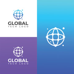Creative Global tech logo design